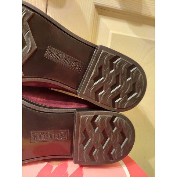 Stacy Adams Men\'s Burgundy Suede Shoes. 10 W. Brand New Without Box. main image 9